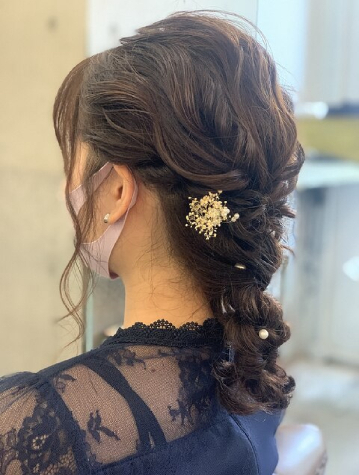 【長さ別】結婚式お呼ばれヘア特集　ミディアム編　その5